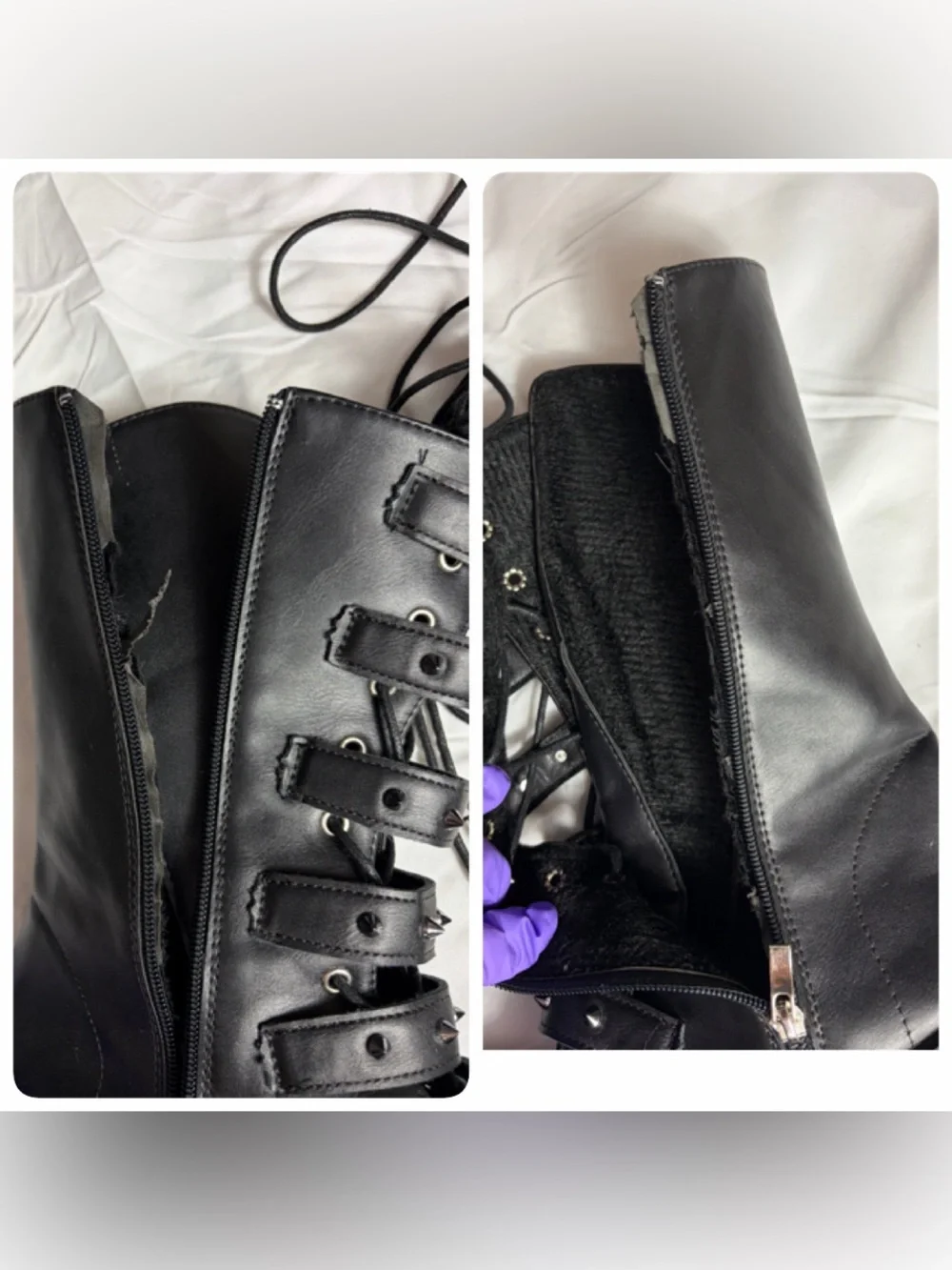 Unbranded black studded